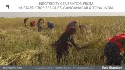 Electricity generation from