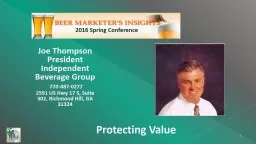 Growing & Protecting Value