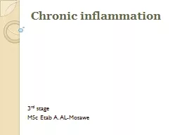 Chronic inflammation  3 rd
