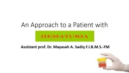 An Approach to a Patient with
