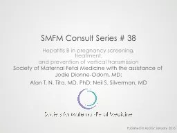SMFM  Consult Series # 38
