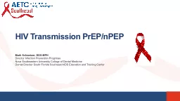 HIV Transmission  PrEP /