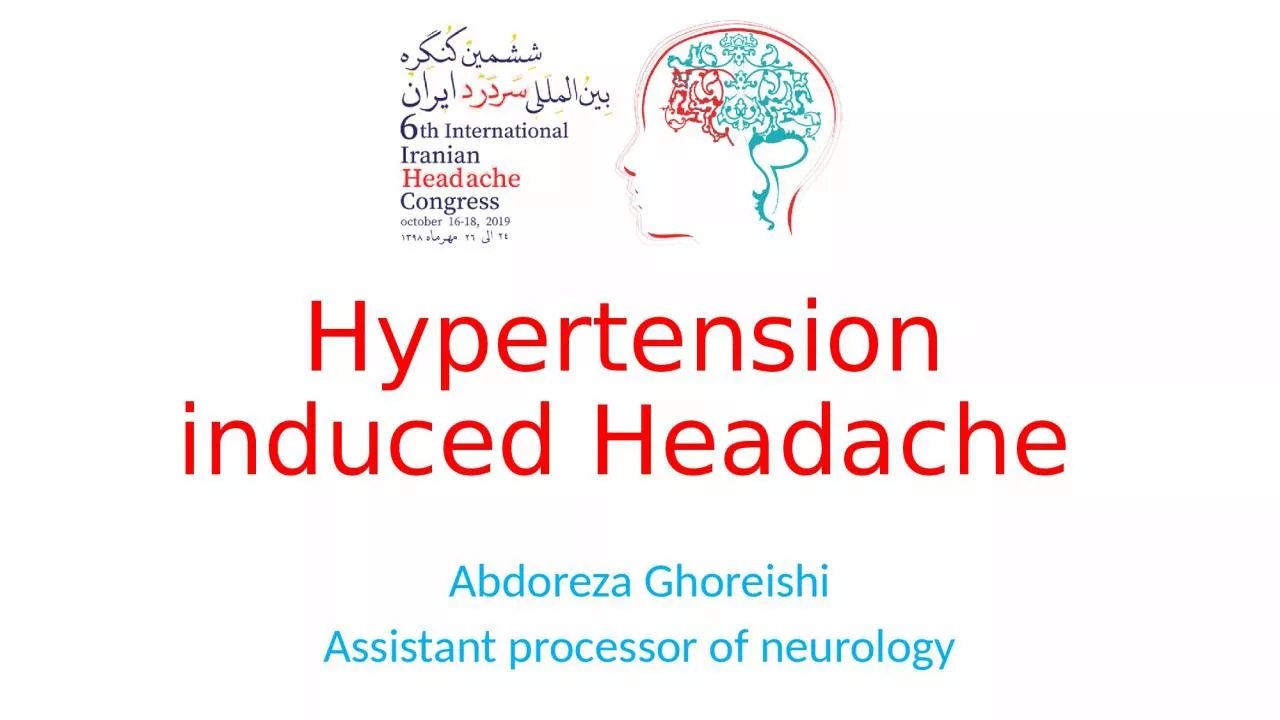 Hypertension induced Headache
