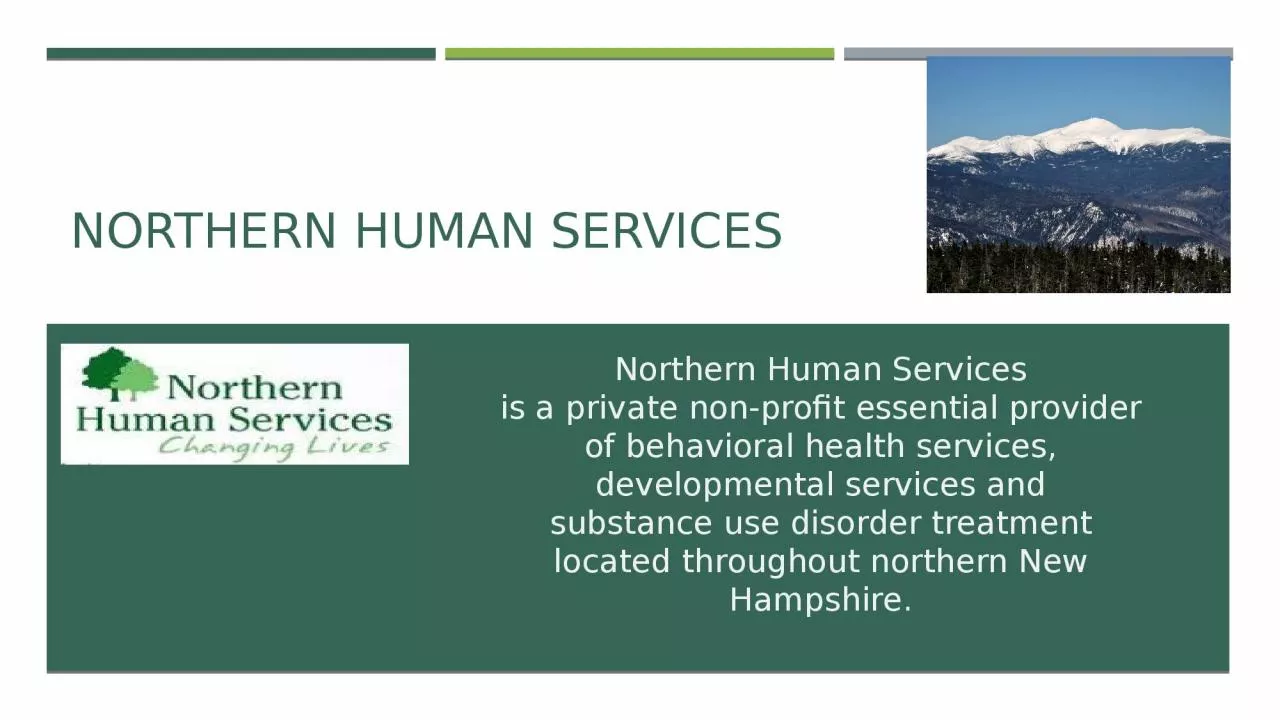 Northern Human Services Northern Human Services