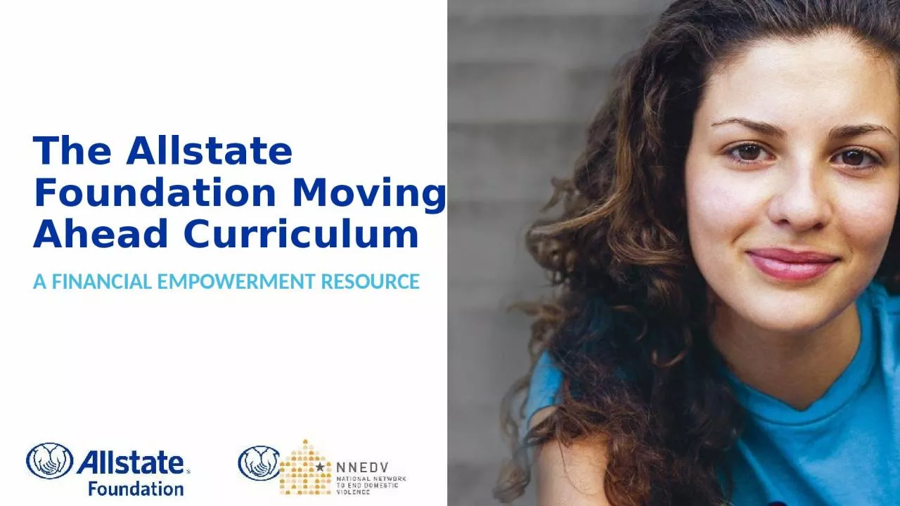 The Allstate Foundation Moving Ahead Curriculum