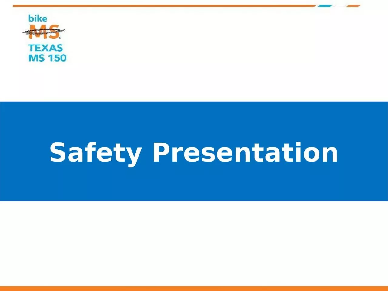 Safety Presentation Presentation Topics