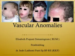 Vascular Anomalies Elisabeth