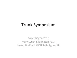 Trunk Symposium Copenhagen 2018