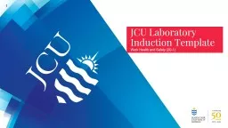 JCU Laboratory Induction Template
