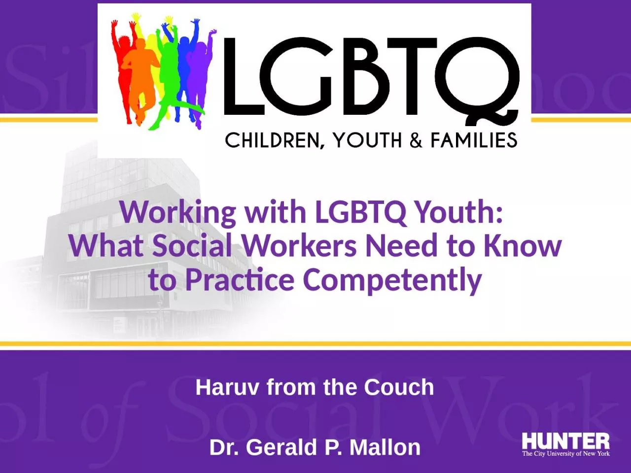 Working with LGBTQ Youth: