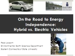 On the Road to Energy Independence:
