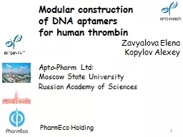 Apt o -Pharm Ltd: Moscow State University
