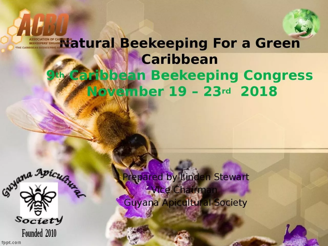 Natural Beekeeping For a Green  Caribbean