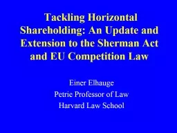 How Horizontal Shareholding Harms Our Economy—and Why Antitrust Law Can Fix It
