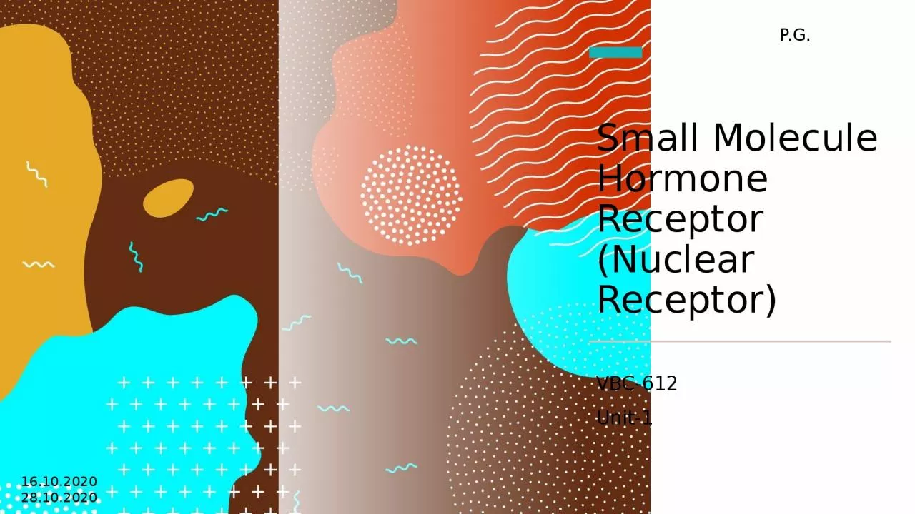 Small Molecule Hormone Receptor (Nuclear Receptor)