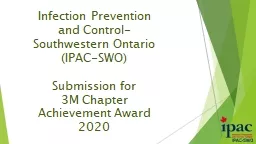 Infection Prevention and Control- Southwestern Ontario (IPAC-SWO)