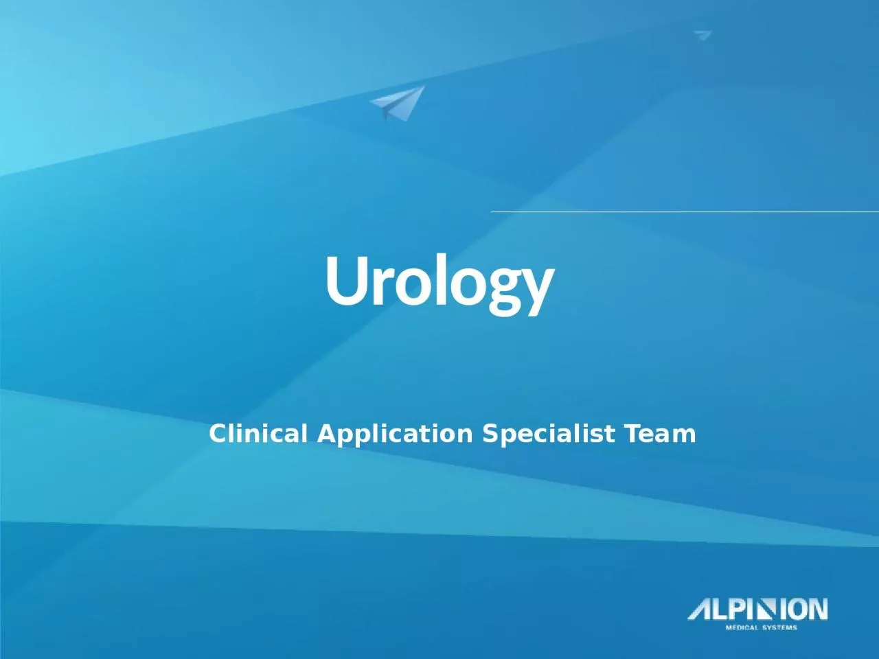 Urology Clinical Application Specialist Team