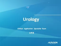 Urology Clinical Application Specialist Team