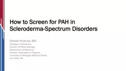 How to Screen for PAH in