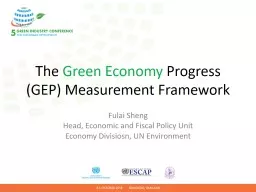 The  Green Economy  Progress (