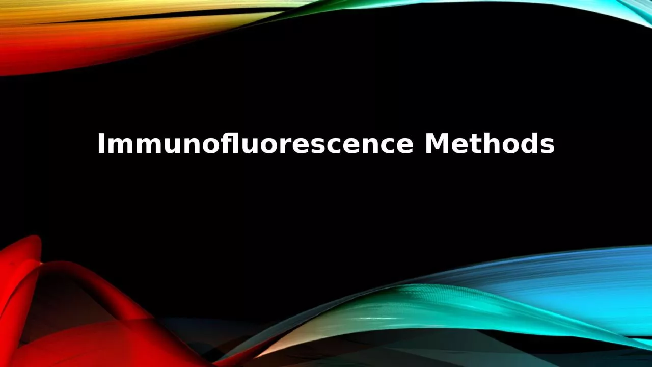 Immunofluorescence Methods