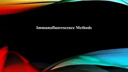 Immunofluorescence Methods