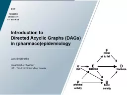 Introduction to  Directed Acyclic Graphs (DAGs) in (