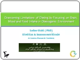 Ladan   Giahi  ( PhD) Dietitian &