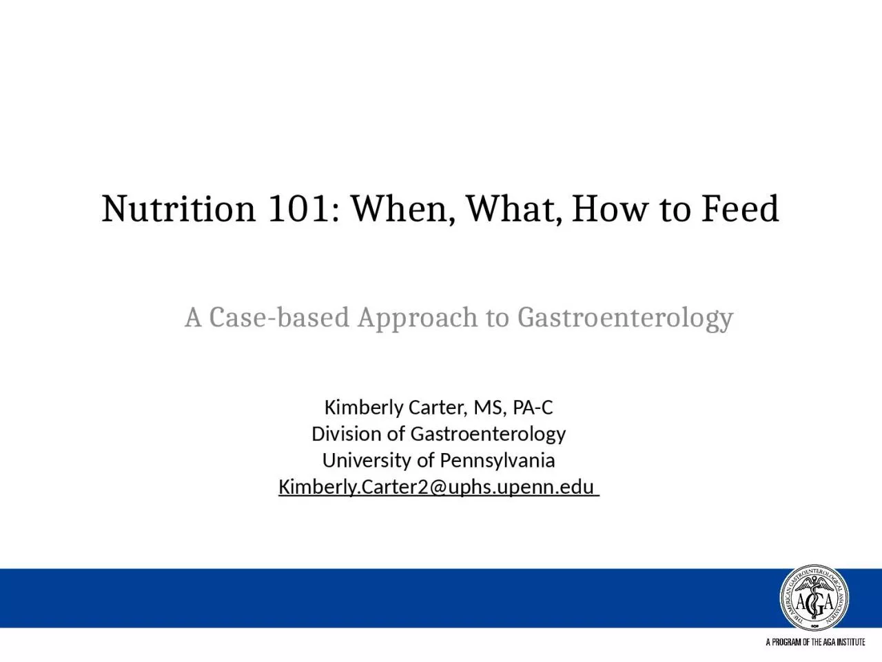 Nutrition 101: When, What, How to Feed