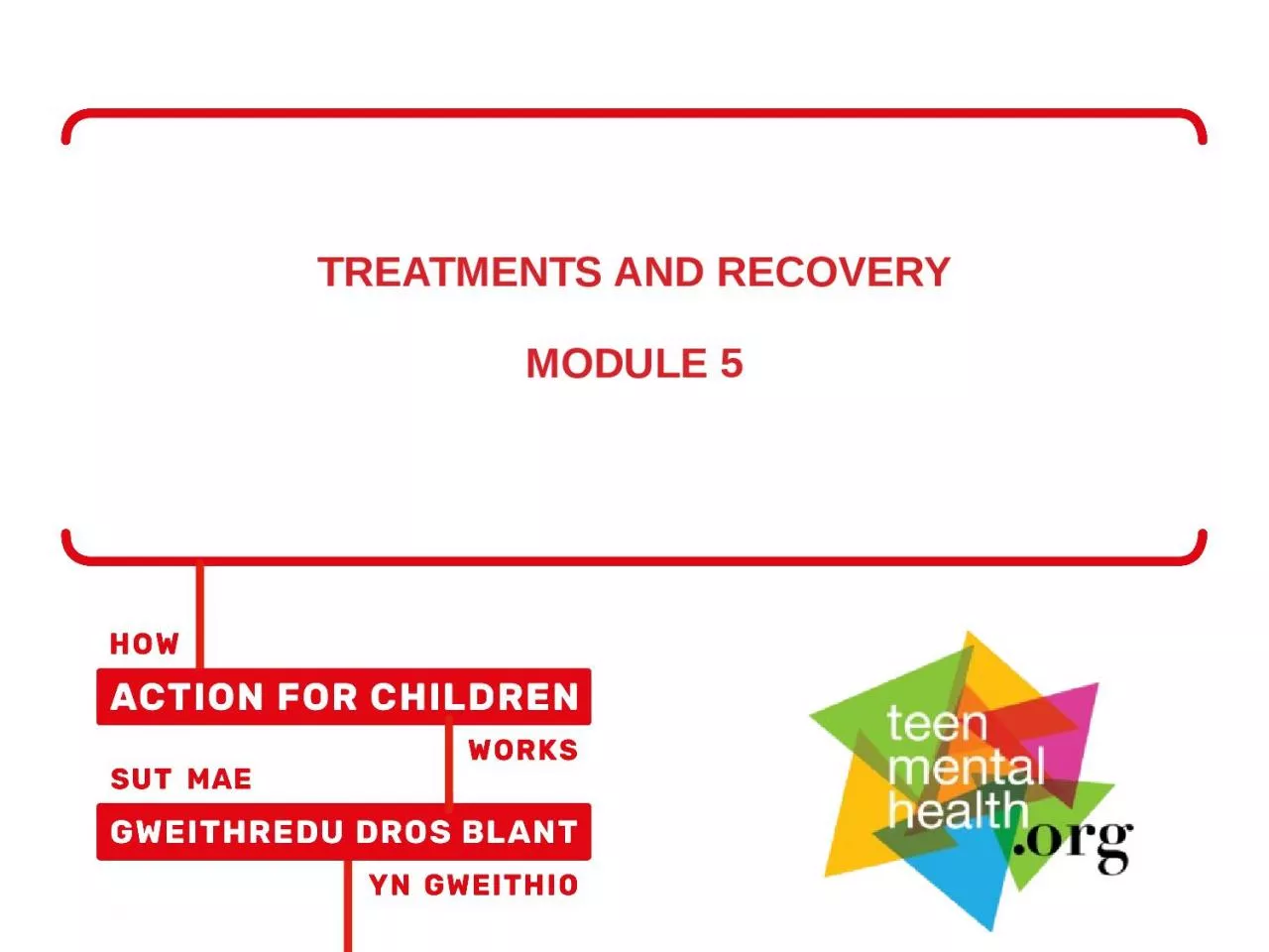 TREATMENTS AND RECOVERY MODULE 5