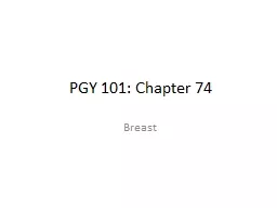PGY 101: Chapter 74 Breast