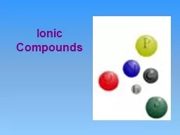 Ionic Compounds Lewis Dot Diagrams