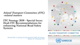INLAND TRANSPORT COMMITTEE
