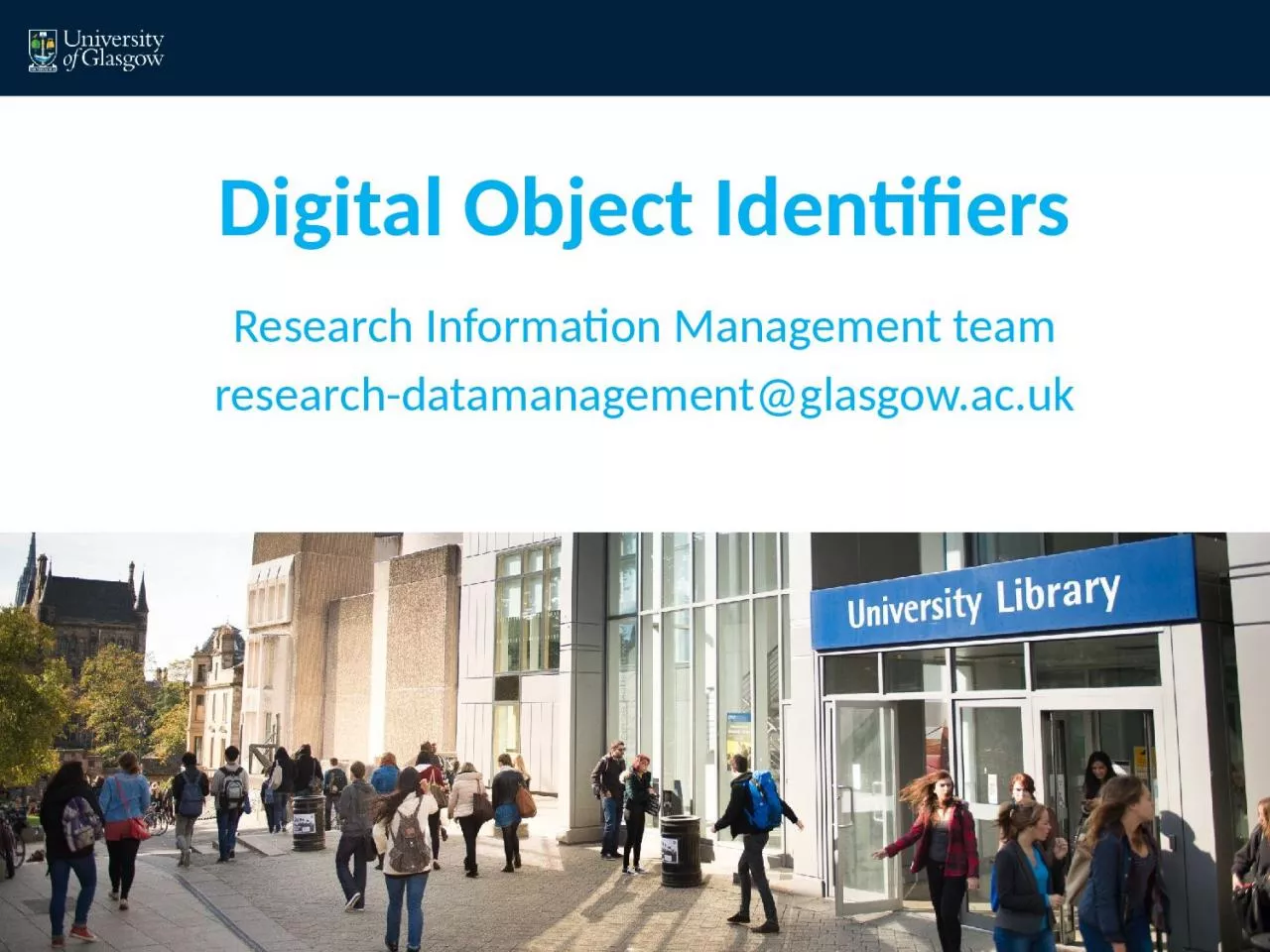 Digital Object Identifiers