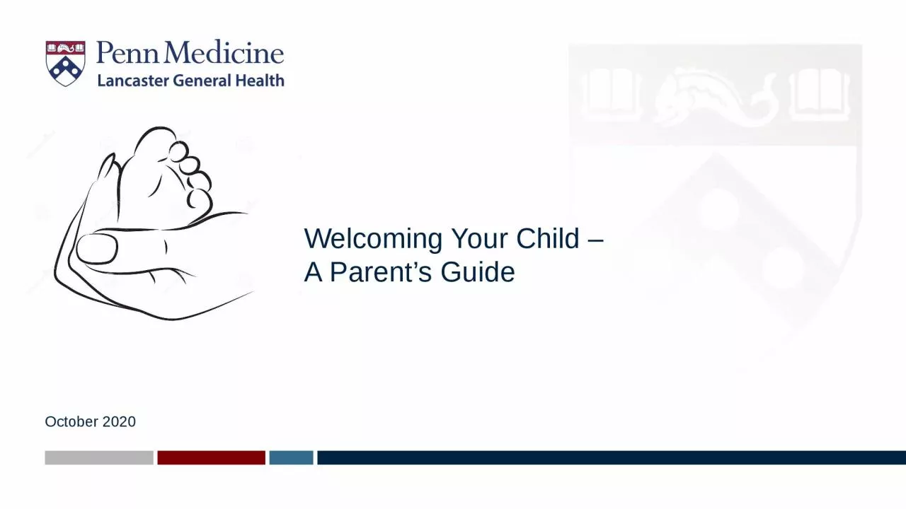 Welcoming Your Child – A Parent’s Guide