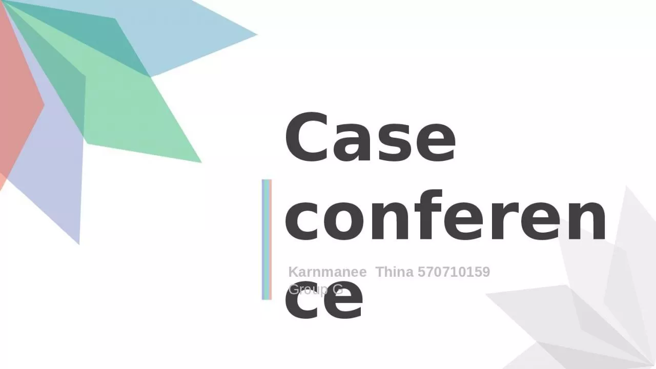 Case conference Karnmanee