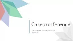 Case conference Karnmanee