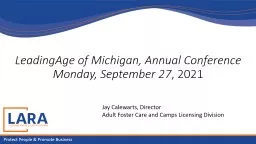 LeadingAge of Michigan, Annual Conference