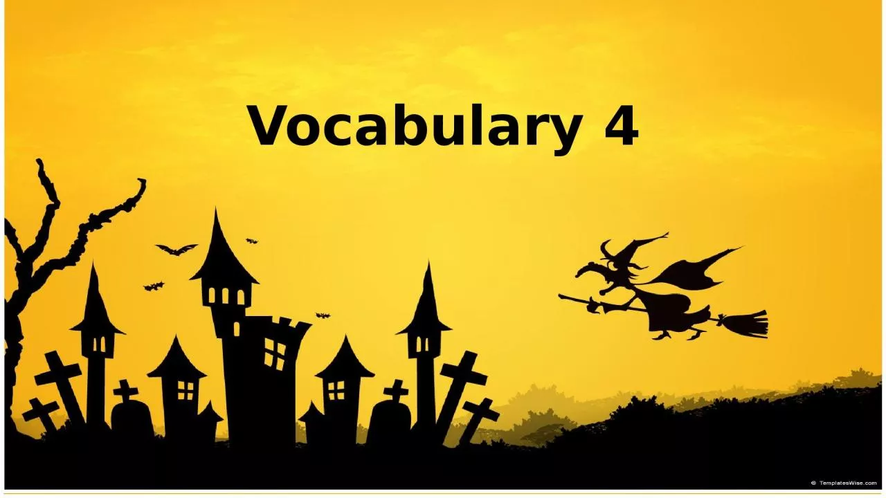 Vocabulary 4 Lassitude  (N)