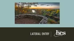 Lateral Entry  “Harnett County is a place where I feel I have always been more than