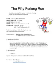 The Fifty Furlong Run