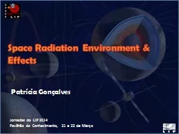 Space Radiation Environment & Effects