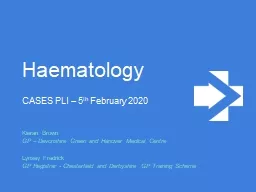 Haematology CASES PLI – 5
