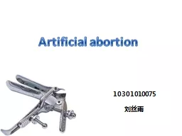Artificial abortion 10301010075