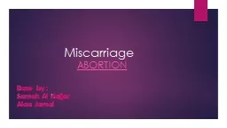 Miscarriage    abortion