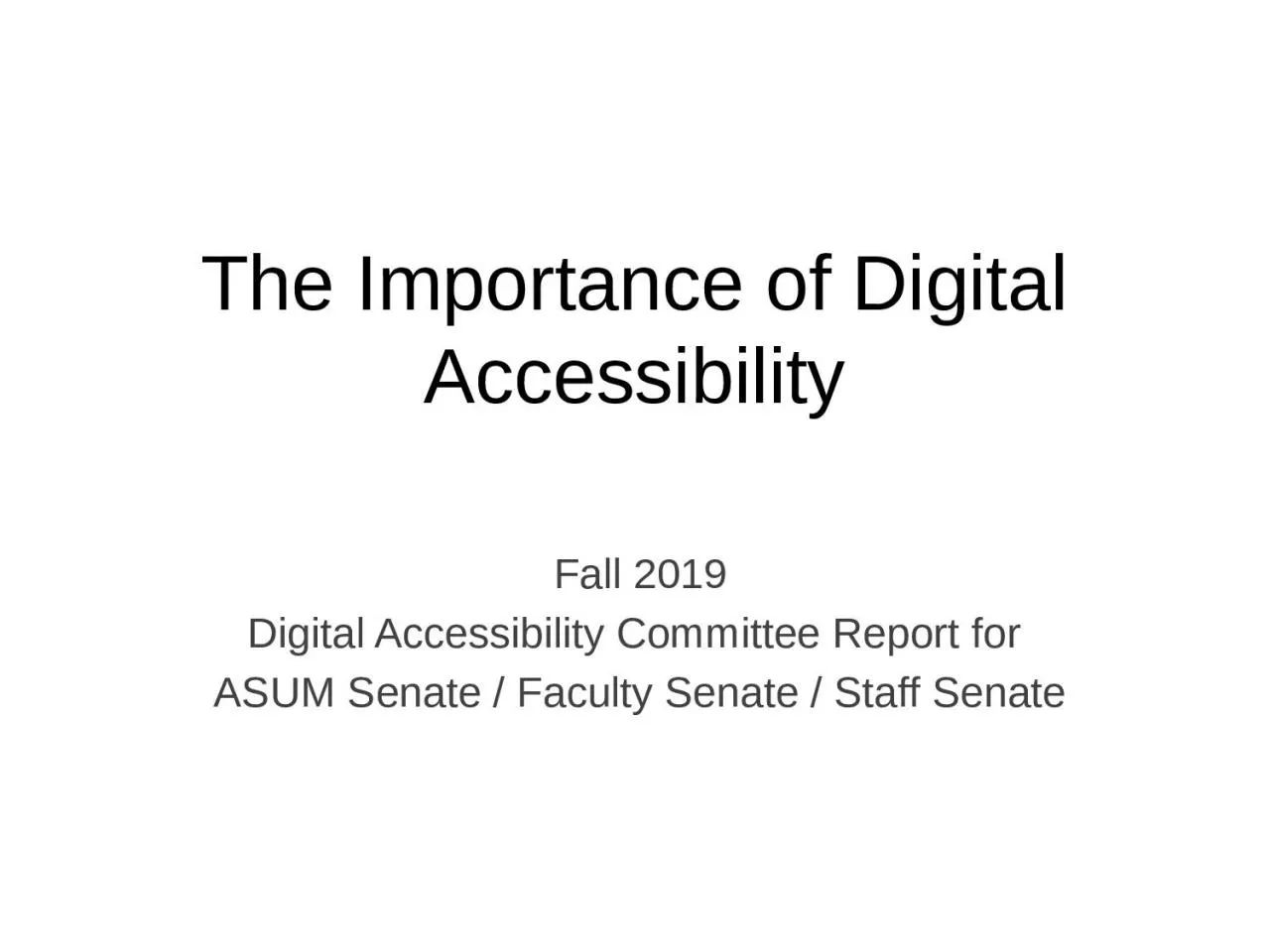 The Importance of Digital Accessibility