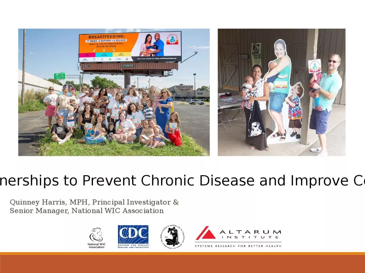 The Power of Partnerships to Prevent Chronic Disease and Improve Community Health
