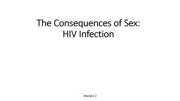 The Consequences of Sex:
