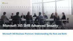Microsoft 365 SMB Advanced Security