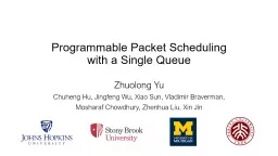 Programmable Packet Scheduling